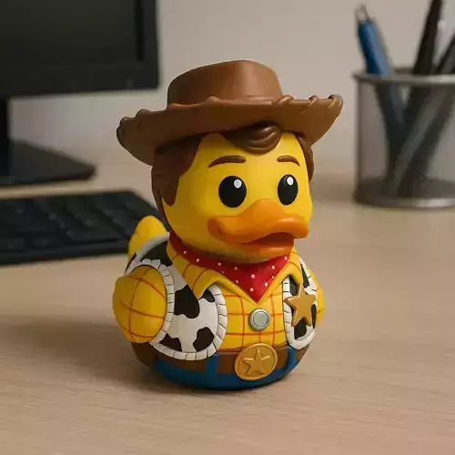 Rubber Duck - Woody Toy Story model - 3D print