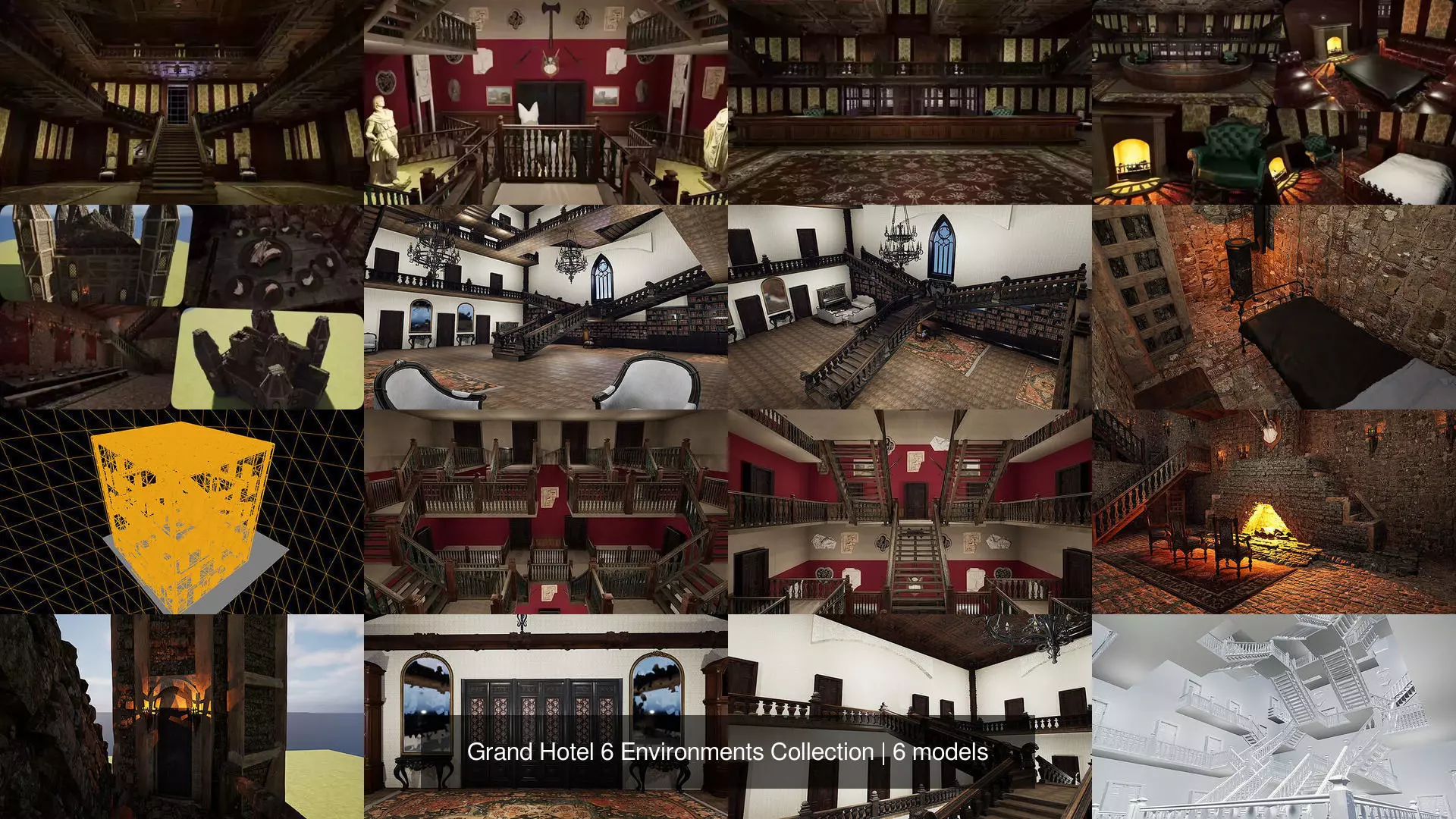 Grand Hotel 6 Environments Collection _0