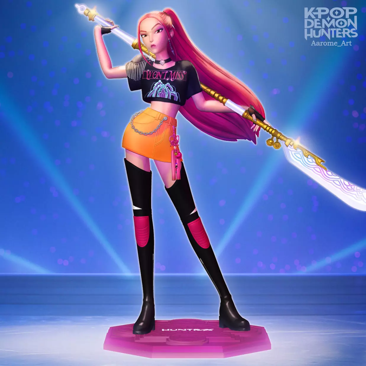 Mira Kpop Demon Hunters 3D print model