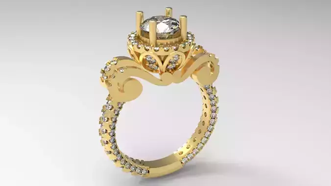 Elegant Gemstone Ring 