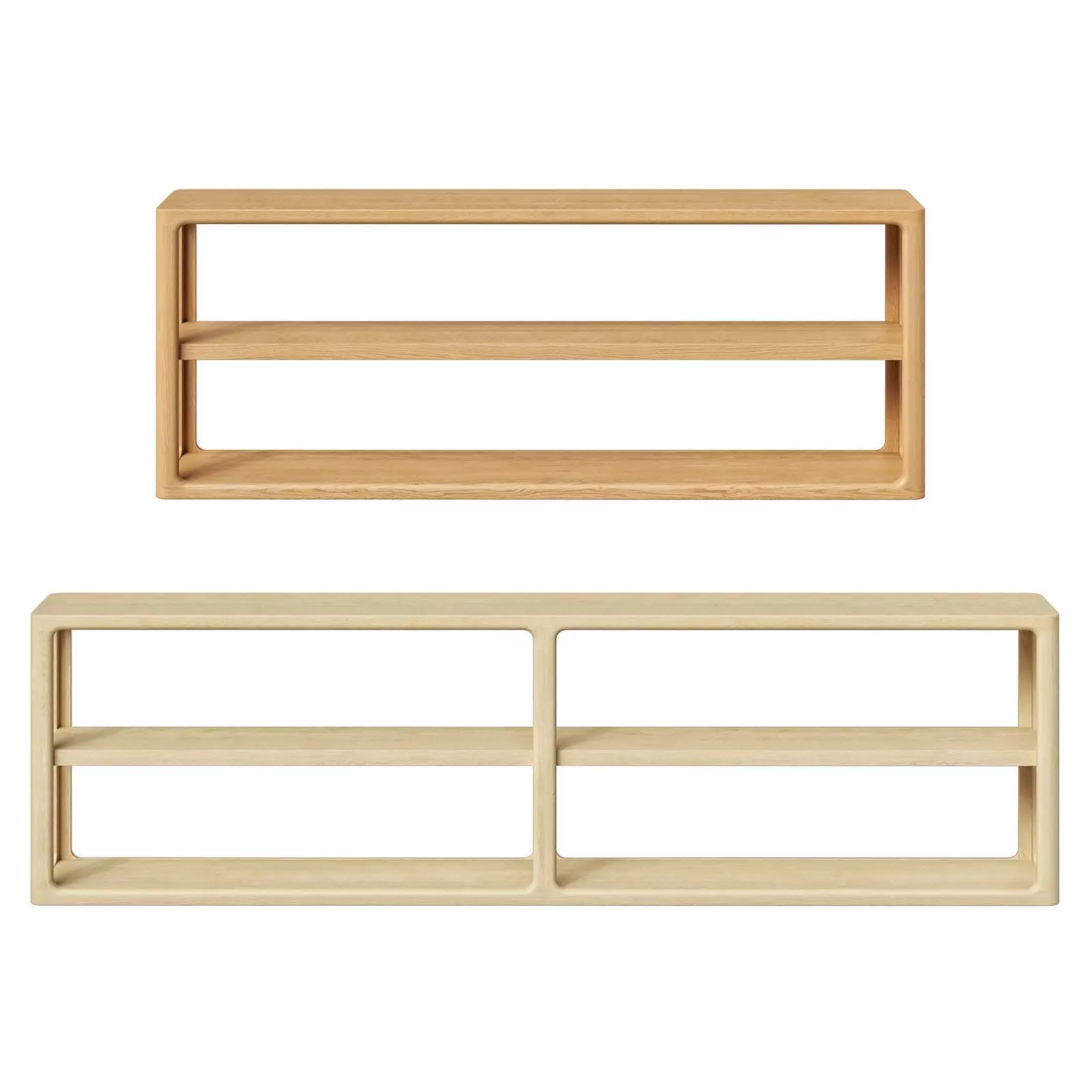 Restoration Hardware low console Trieste 3D model_2