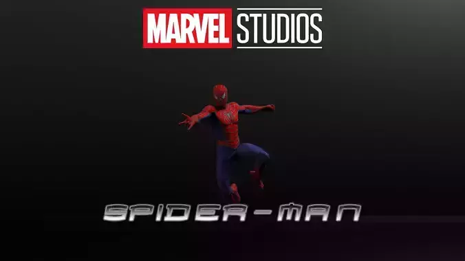 Spider-Man Raimi-Verse Low-poly 3D model