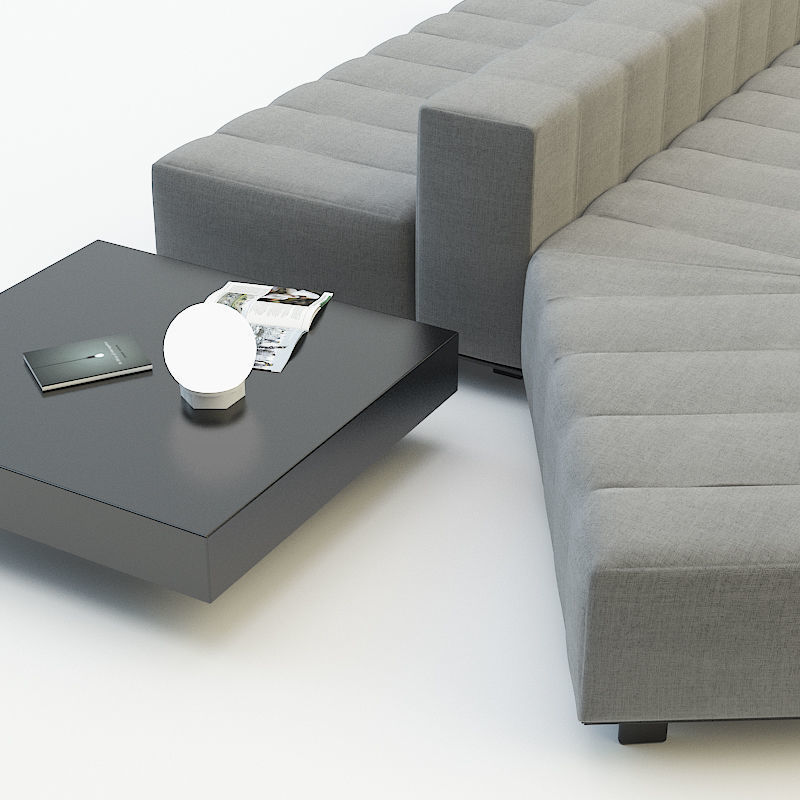 Sofa lounge minotty 3D model_2