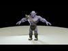 Orc of Darkness Low-poly 3D model_1