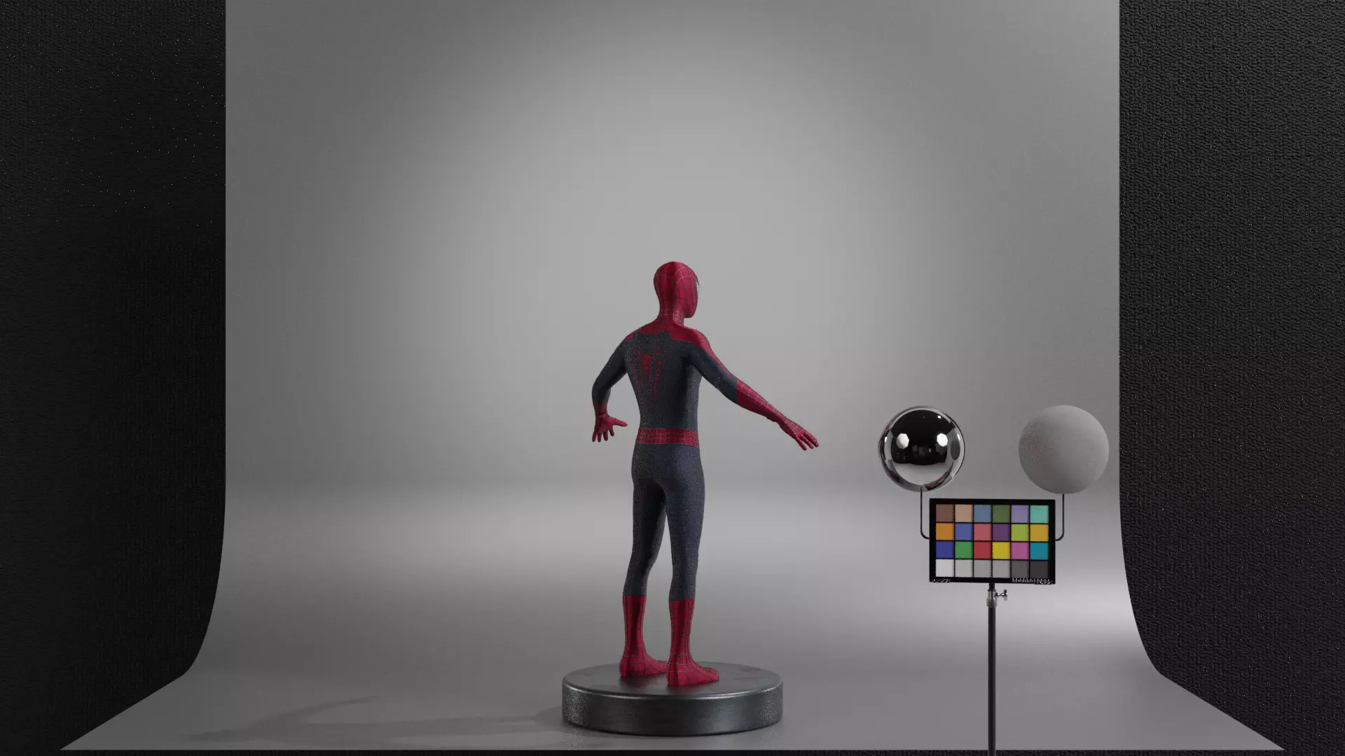 The Amazing Spider-Man Low-poly 3D model_4
