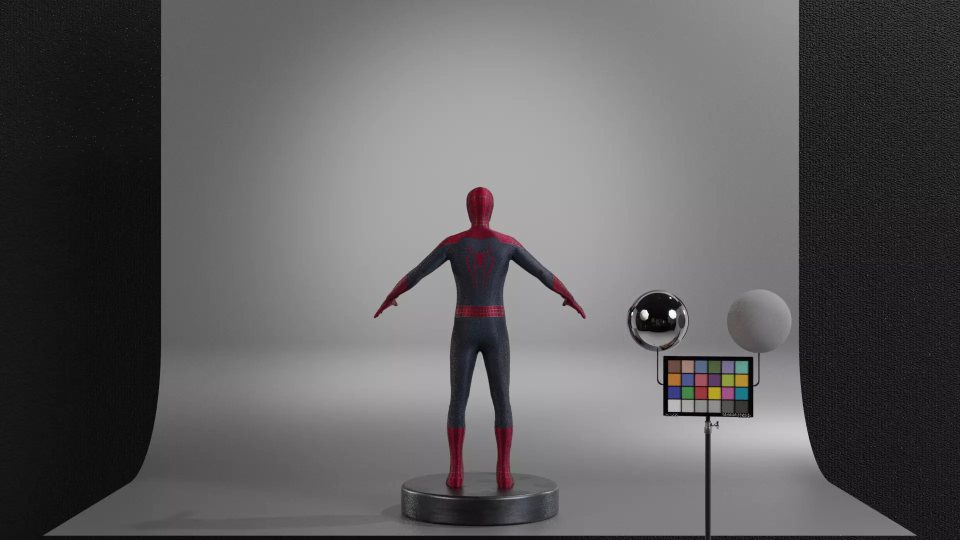The Amazing Spider-Man Low-poly 3D model_5
