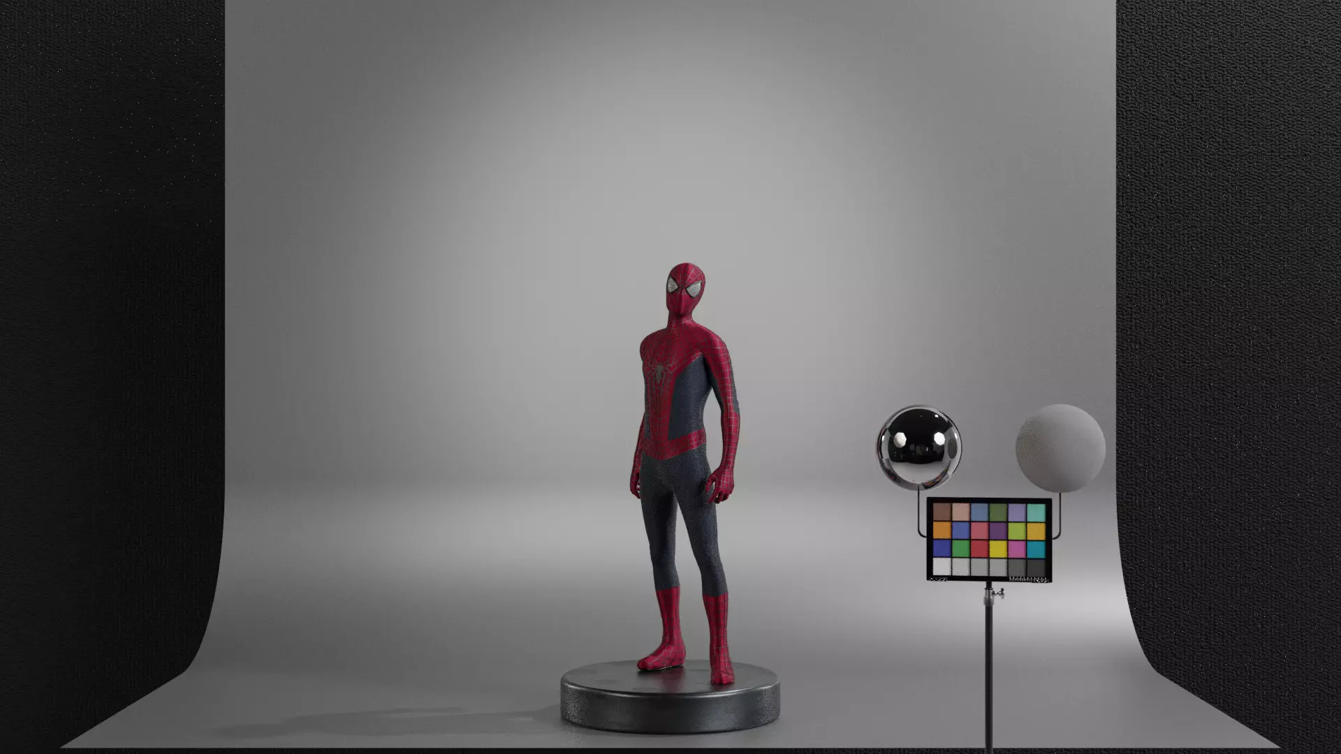 The Amazing Spider-Man Low-poly 3D model_9