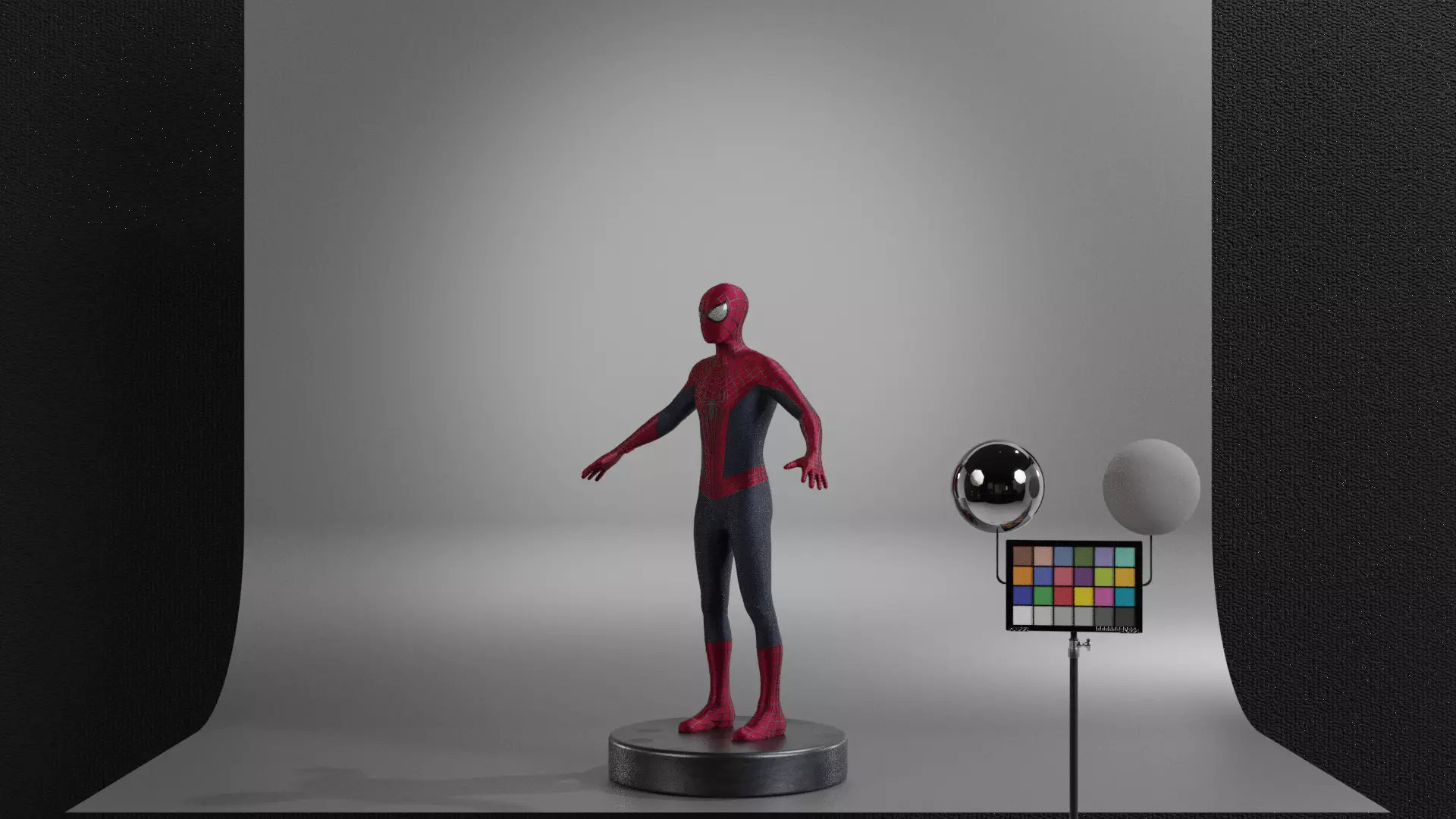 The Amazing Spider-Man Low-poly 3D model_8