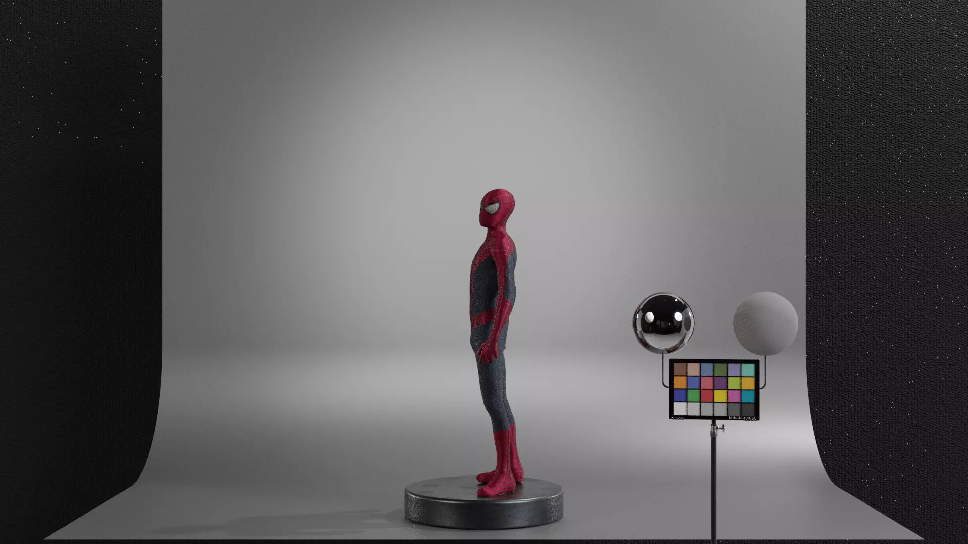 The Amazing Spider-Man Low-poly 3D model_16