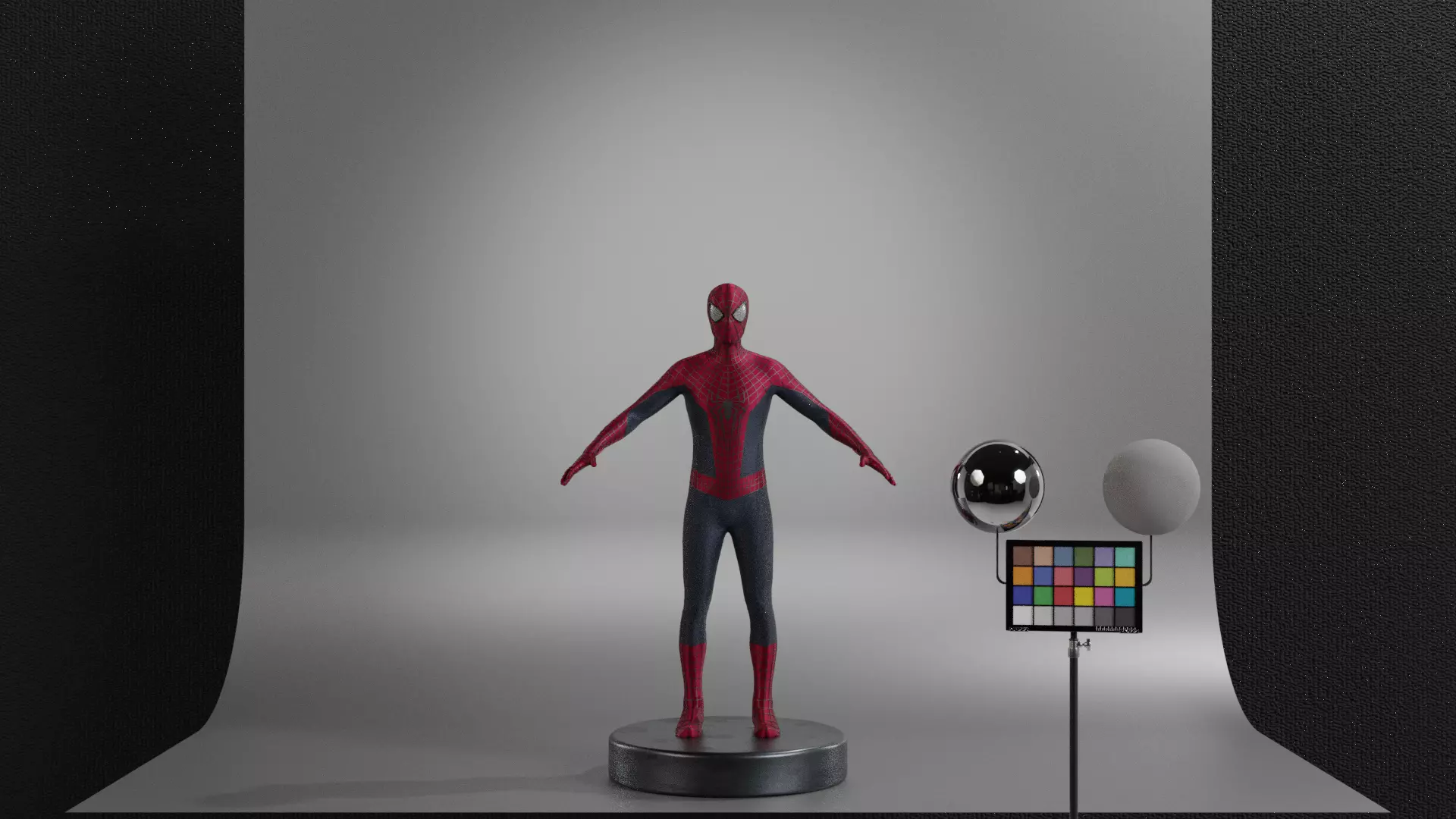 The Amazing Spider-Man Low-poly 3D model_1