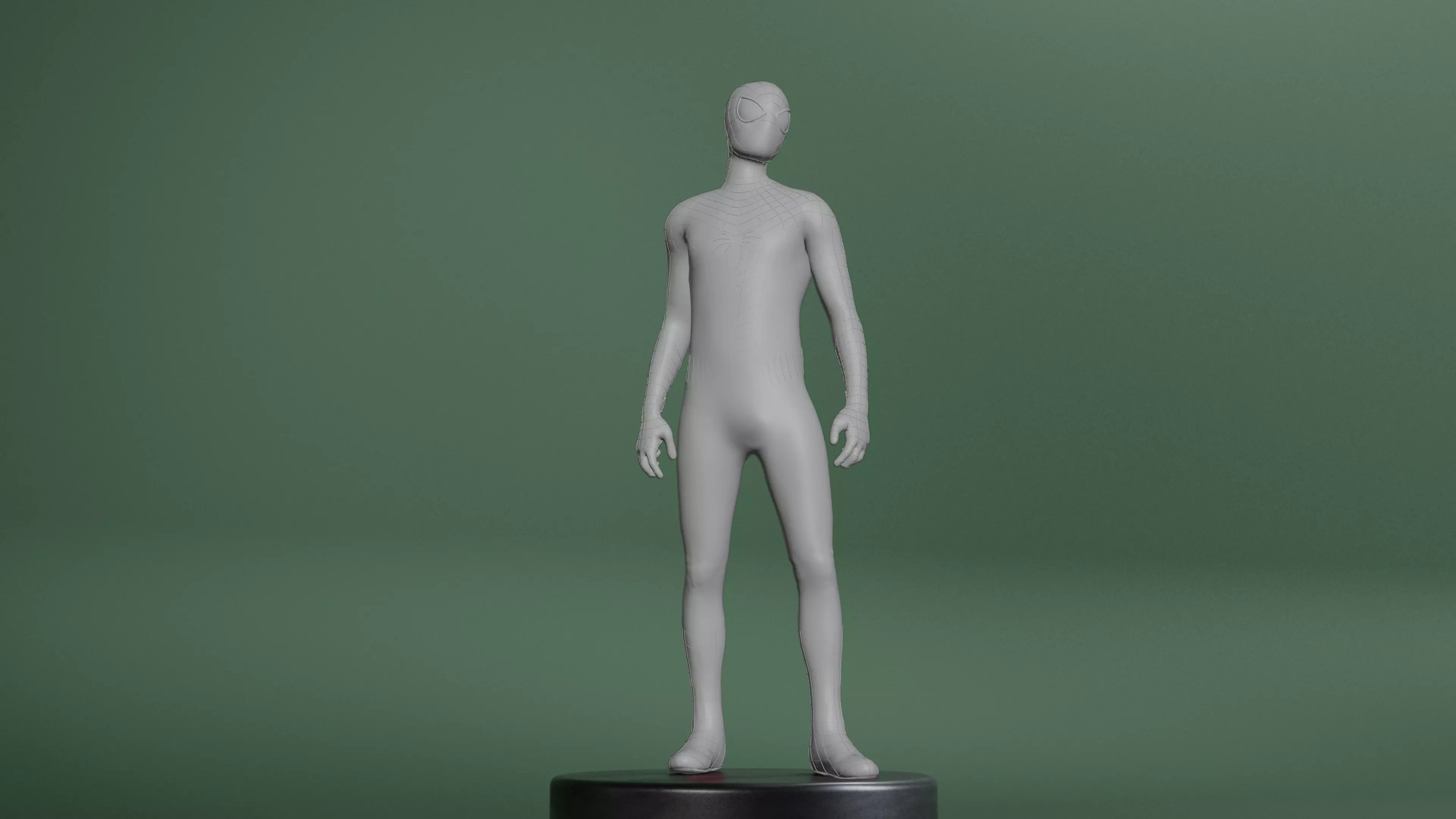 The Amazing Spider-Man Low-poly 3D model_18