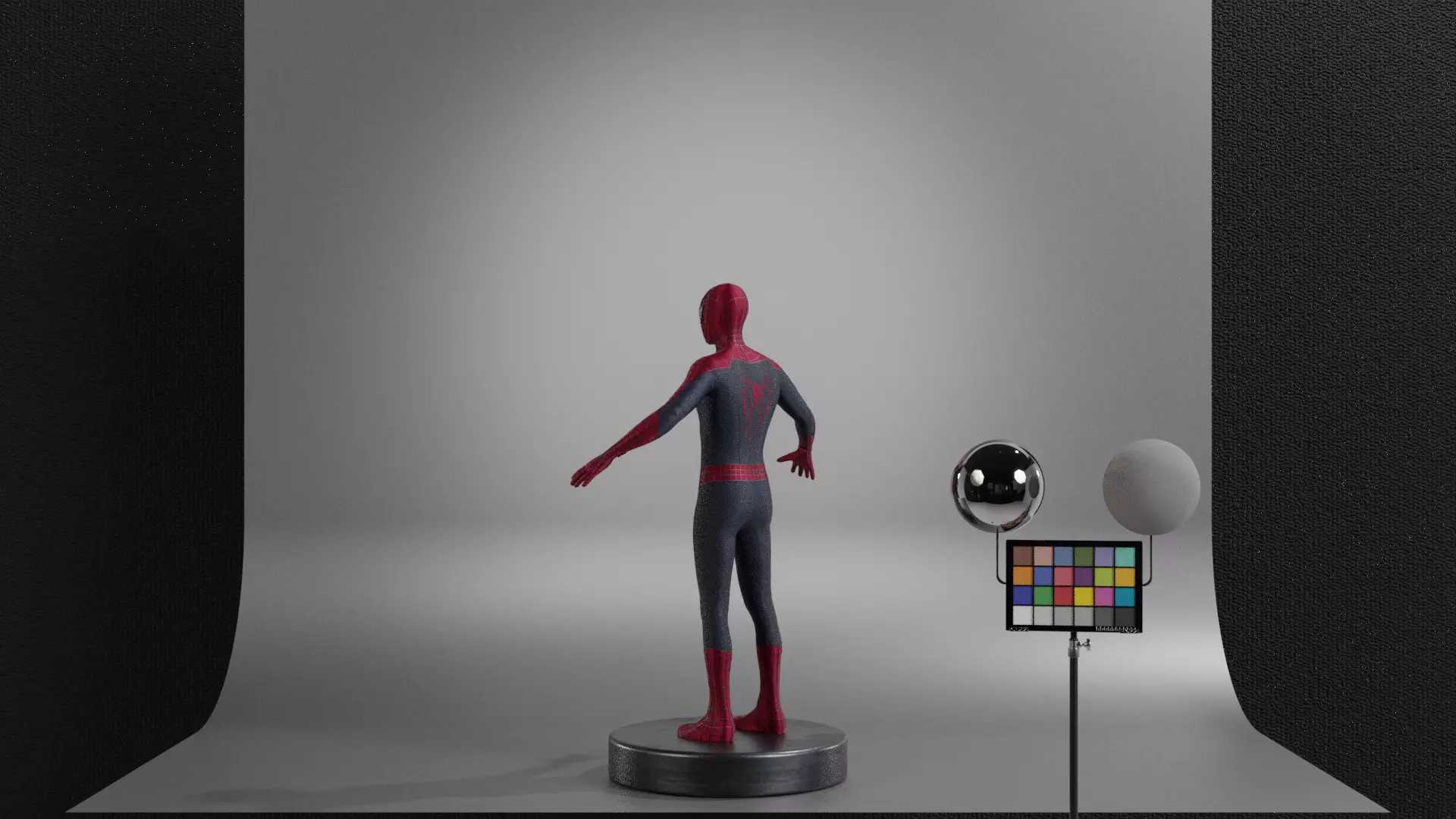 The Amazing Spider-Man Low-poly 3D model_6