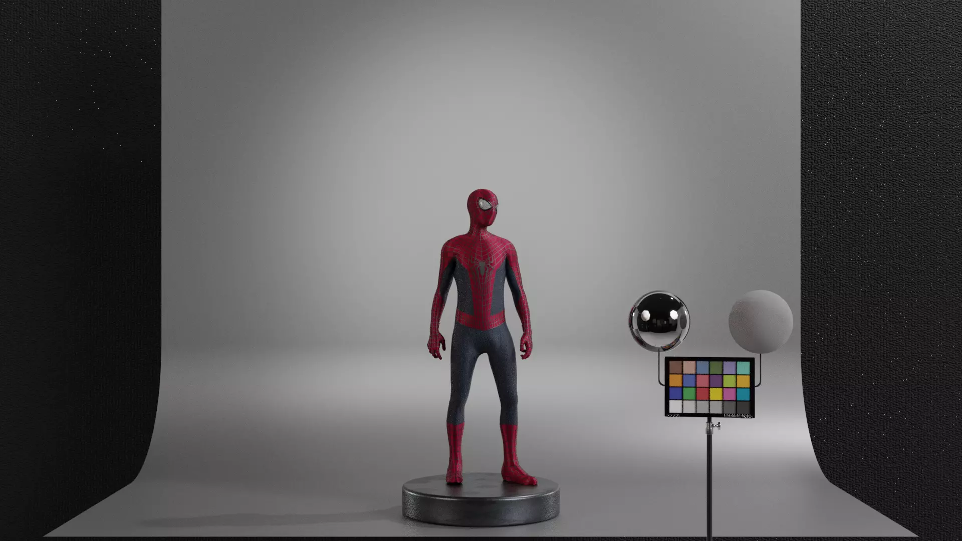The Amazing Spider-Man Low-poly 3D model_10