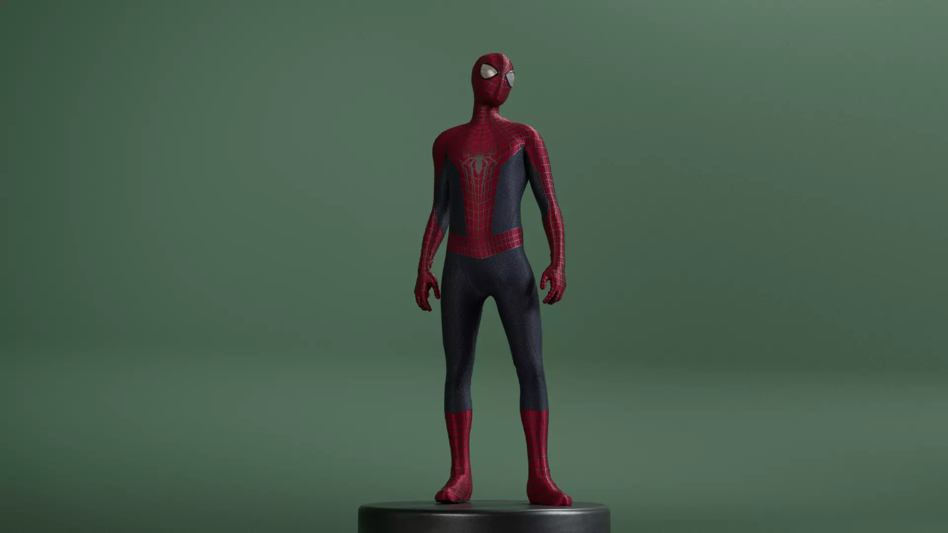 The Amazing Spider-Man Low-poly 3D model_17
