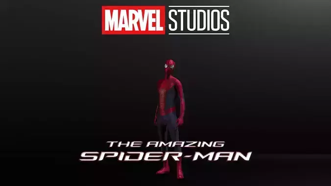 The Amazing Spider-Man Low-poly 3D model