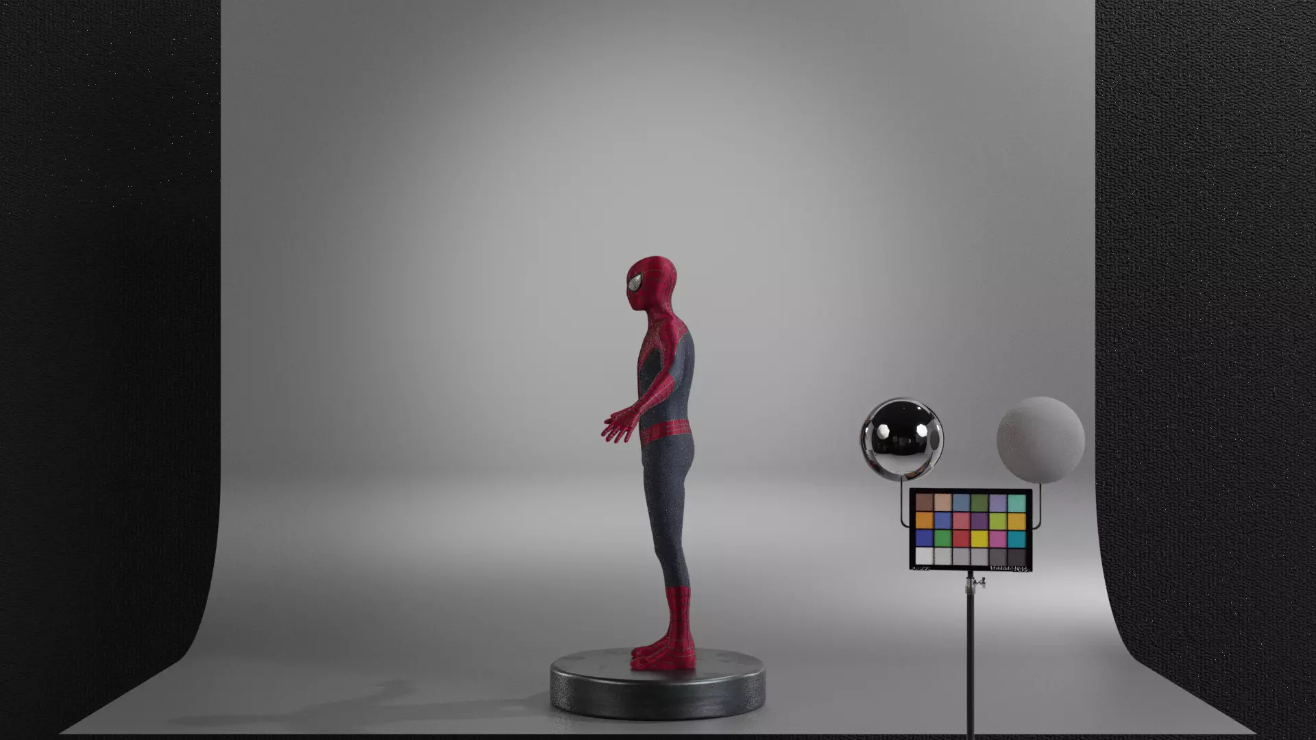 The Amazing Spider-Man Low-poly 3D model_7
