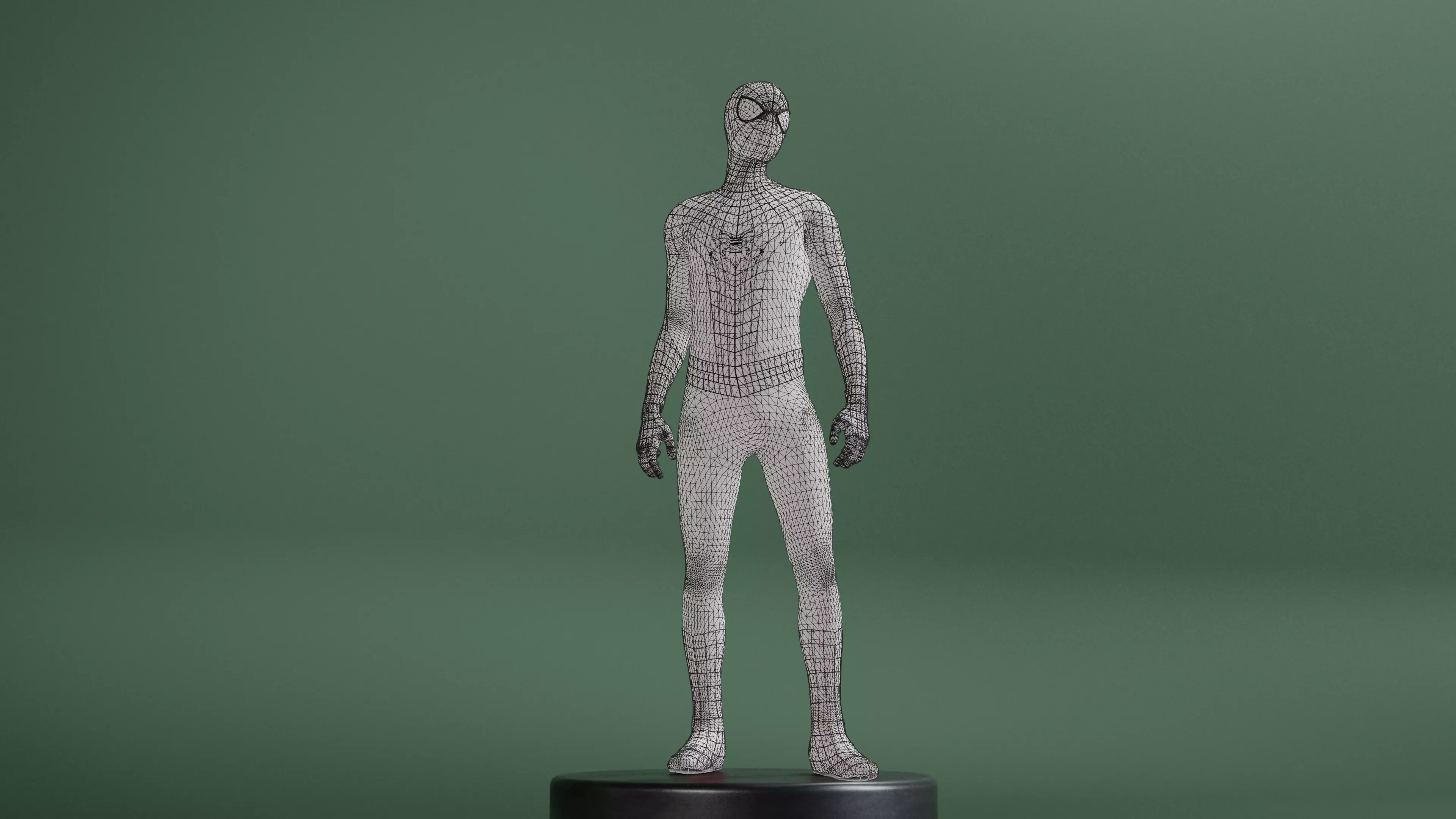 The Amazing Spider-Man Low-poly 3D model_19