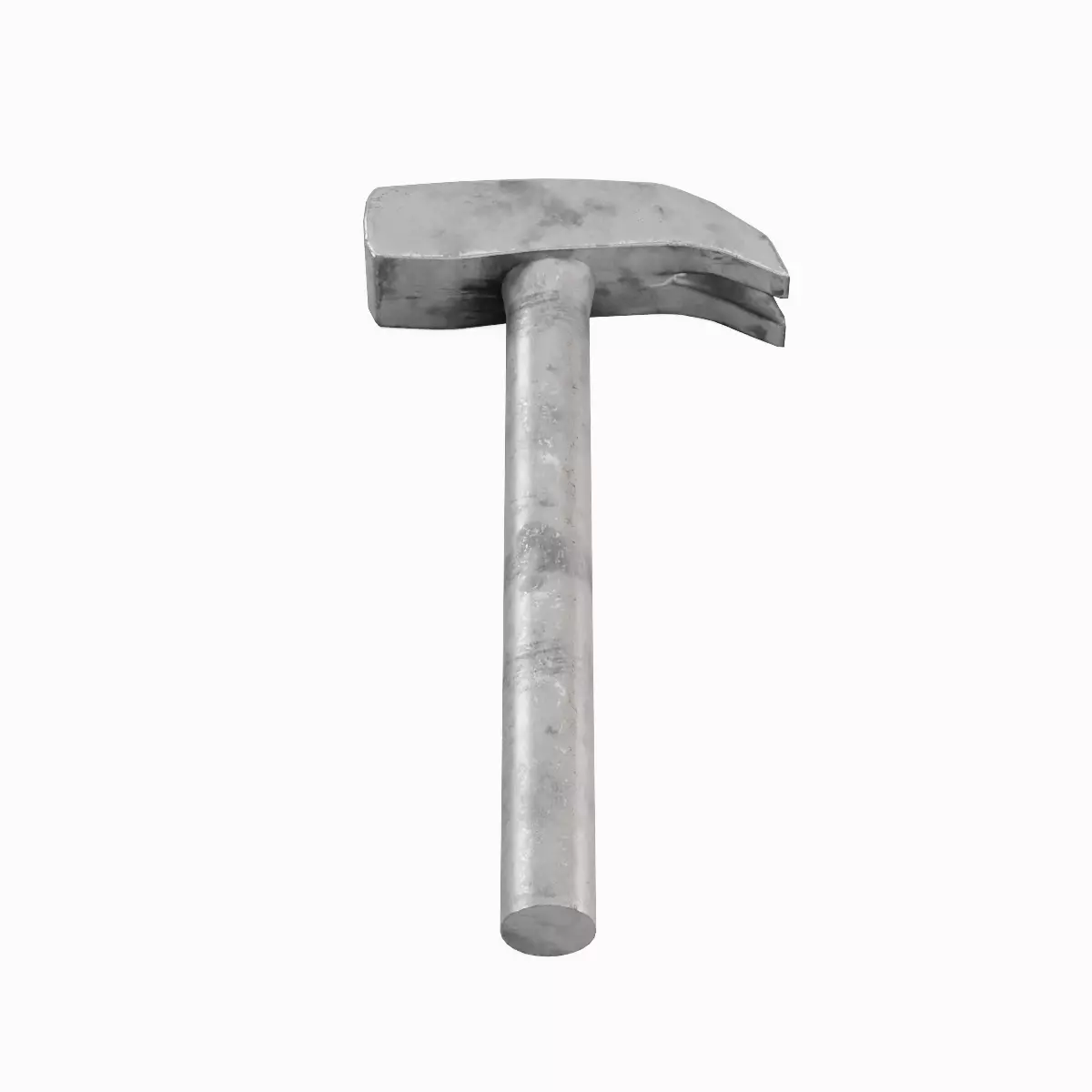 Iron Hammer 02 Low-poly 3D model_2