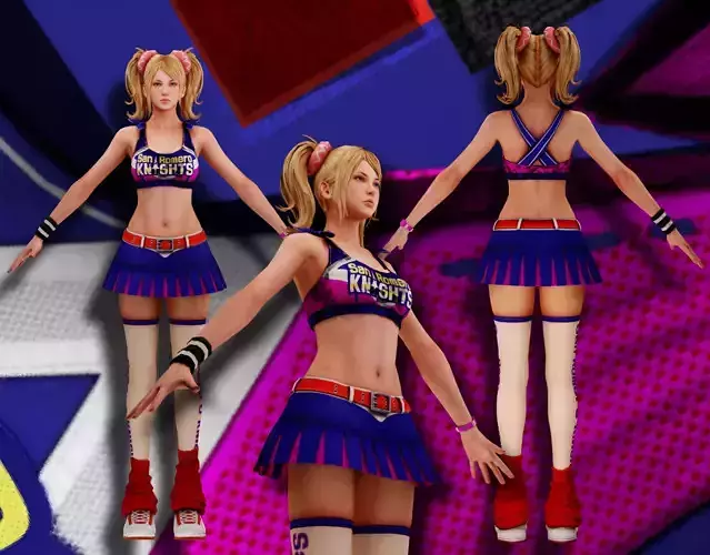 Juliet Starling Lollipop Chainsaw RePOP 3D model
