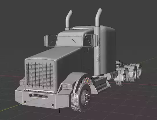 2016 kenworth t800 STL file