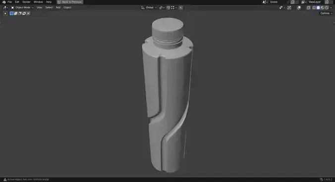 SIMPLE MINAREL WATER BOTTLE