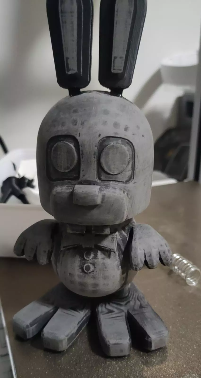 Bobblehead Springbonnie from FNaF Secret of The Mimic 3D print model_2