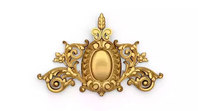 carved classic decorative ornament cnc 3d printing stl 30