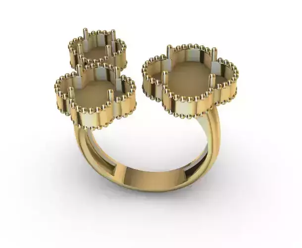 anillo Vancleef 3D print model