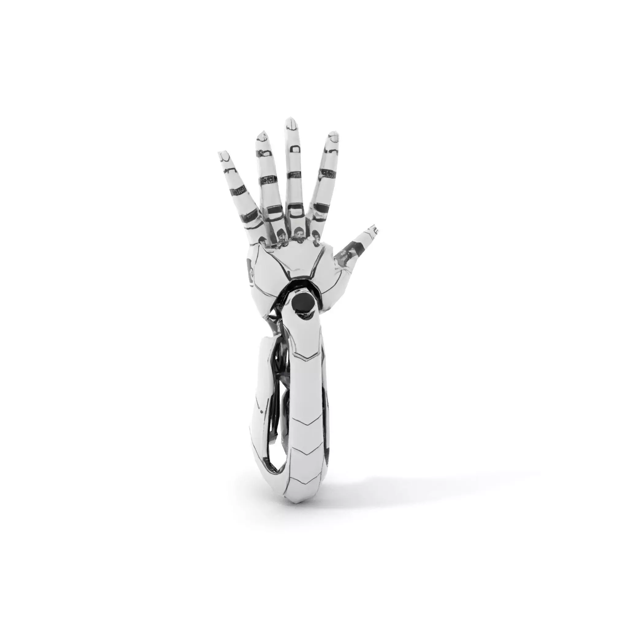 Futuristic Robotic Hand Model Pack Low-poly 3D model_28