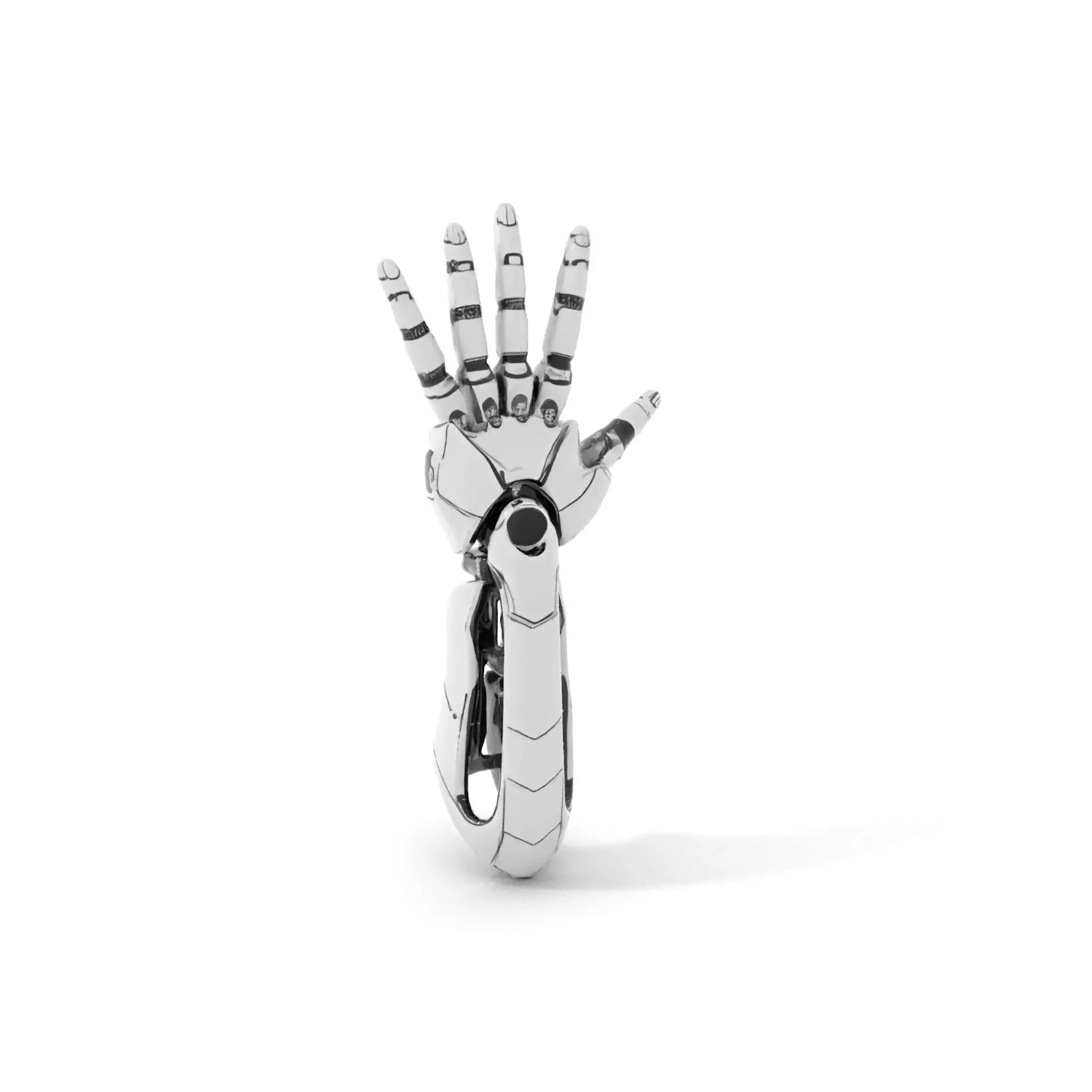 Futuristic Robotic Hand Model Pack Low-poly 3D model_5