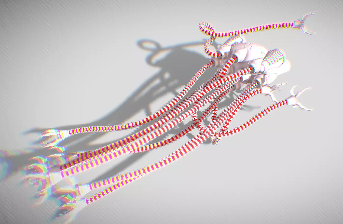 Matrix - Sentinel - Tentacles - Robot Free 3D model_1