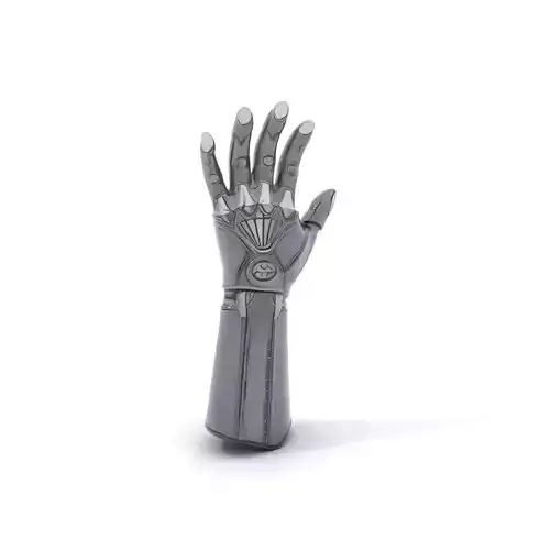 Futuristic Armor Glove Model Pack Low-poly 3D model