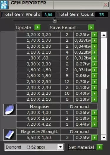 Art Deco Style Brooch 3D print model_6