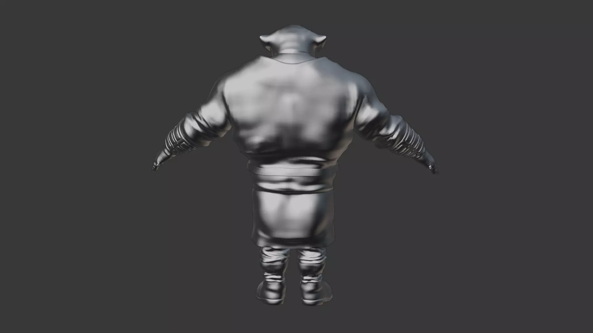 Pig Fantasy Character Low-poly 3D model_12