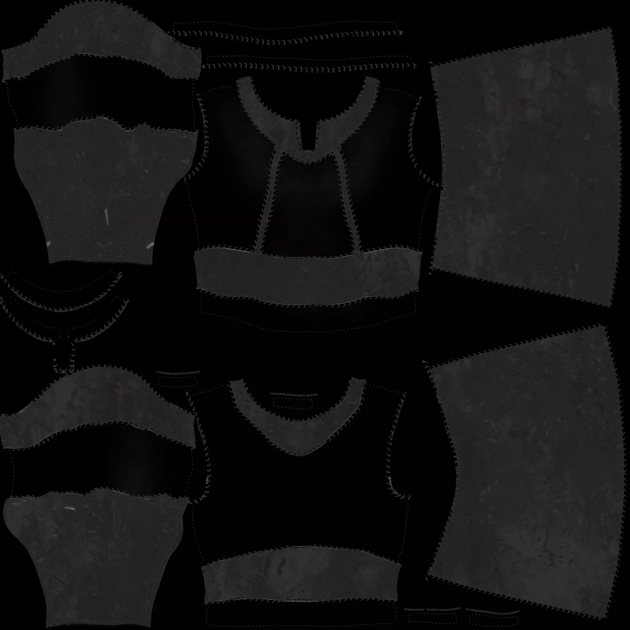 Pig Fantasy Character Low-poly 3D model_10