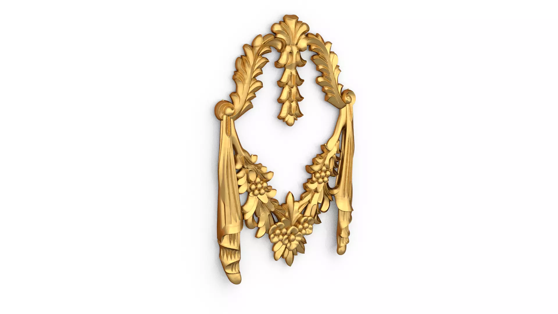 carved classic decorative ornament cnc 3d printing stl 31 3D print model_4