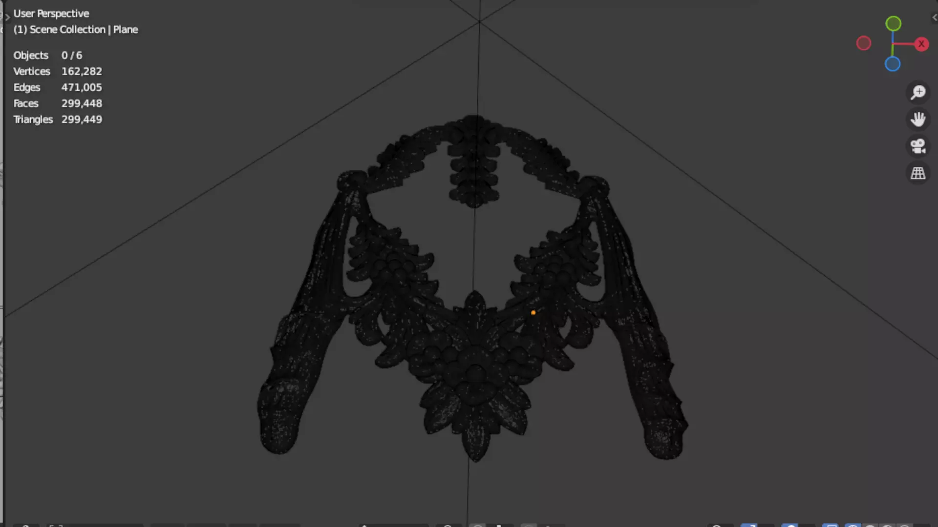 carved classic decorative ornament cnc 3d printing stl 31 3D print model_6