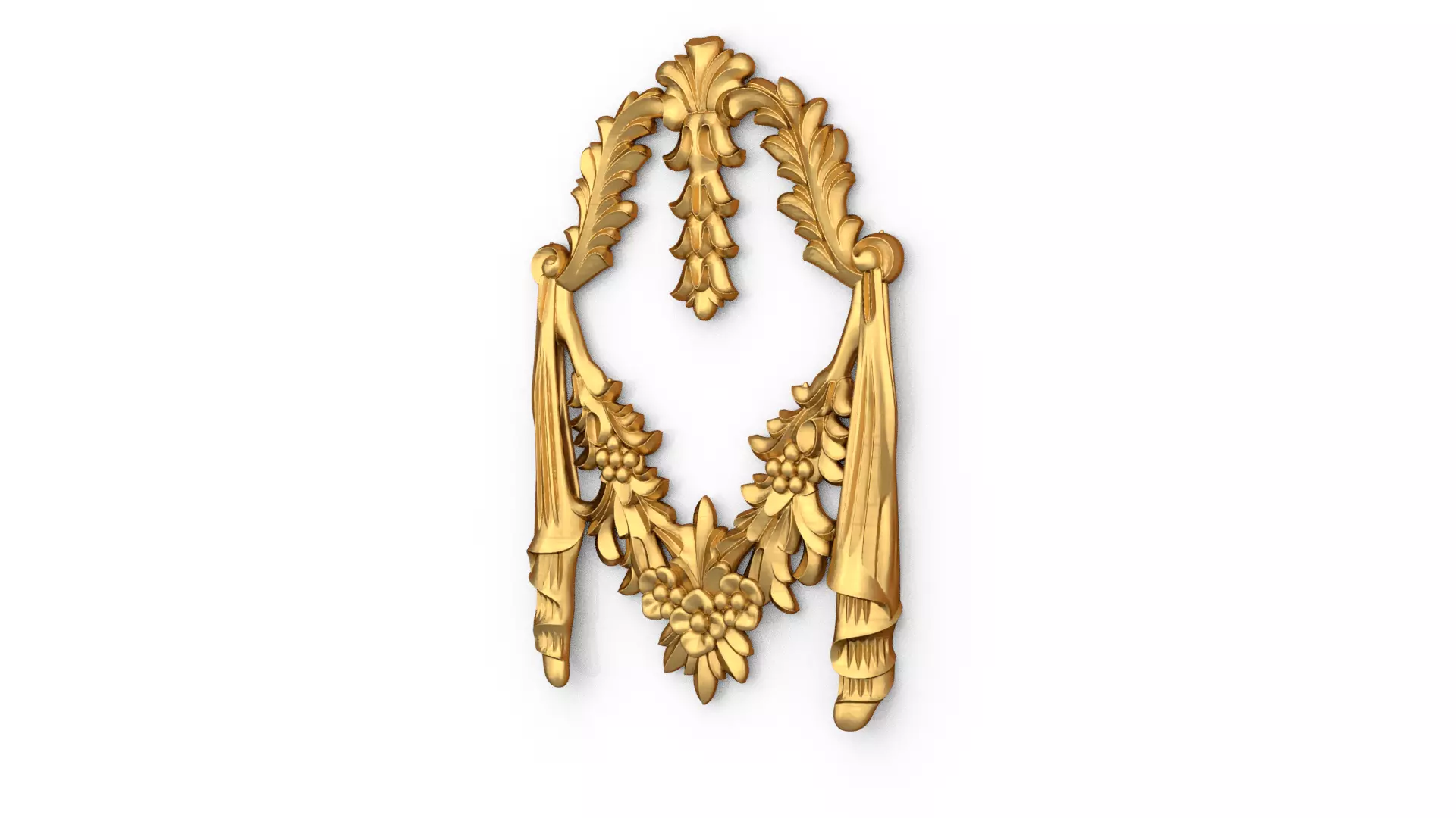 carved classic decorative ornament cnc 3d printing stl 31 3D print model_3