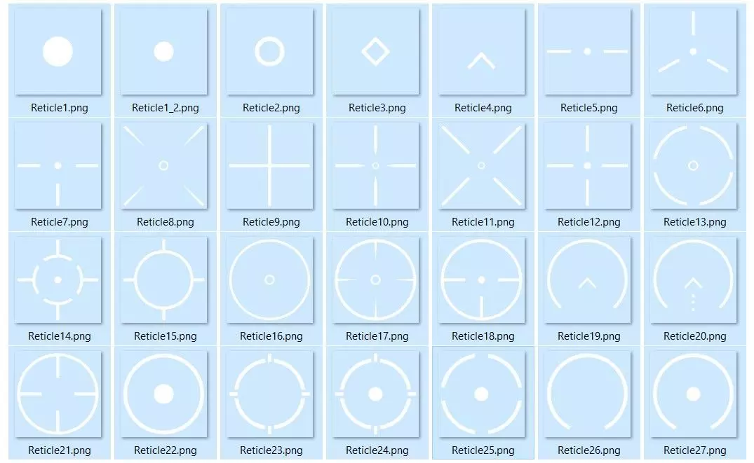 Holosun classic HS507COMP red dot sight Low-poly 3D model_32
