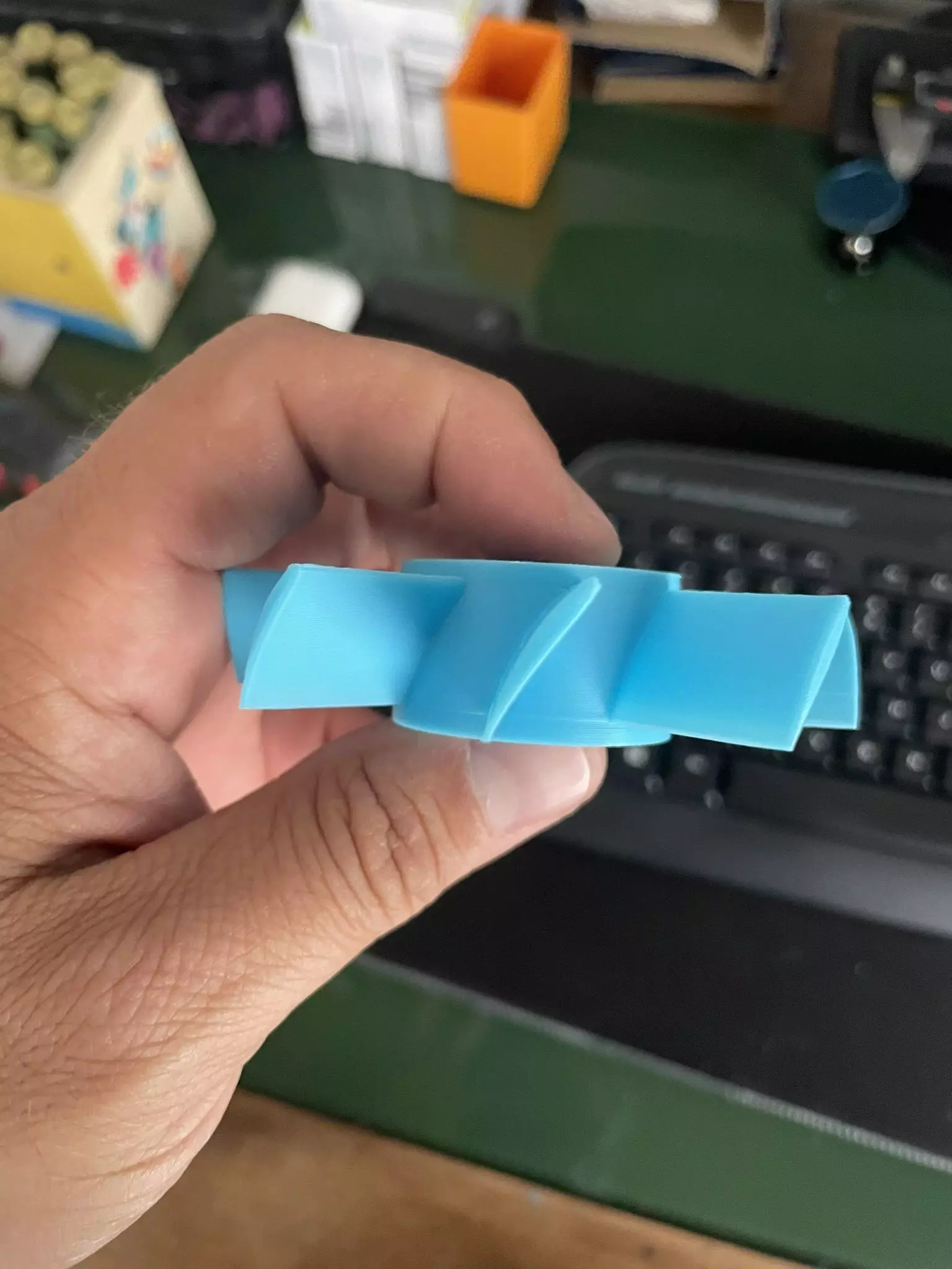turbine naca profile 6512 8blade 3D print model