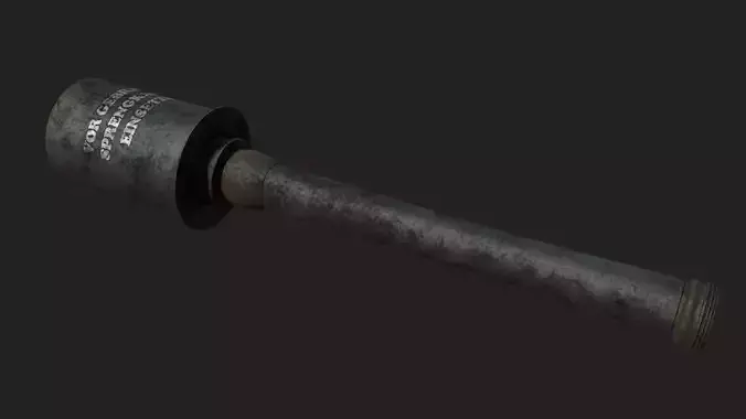 Grenade WWII Free 3D model