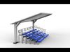 bleacher module  3D model_1