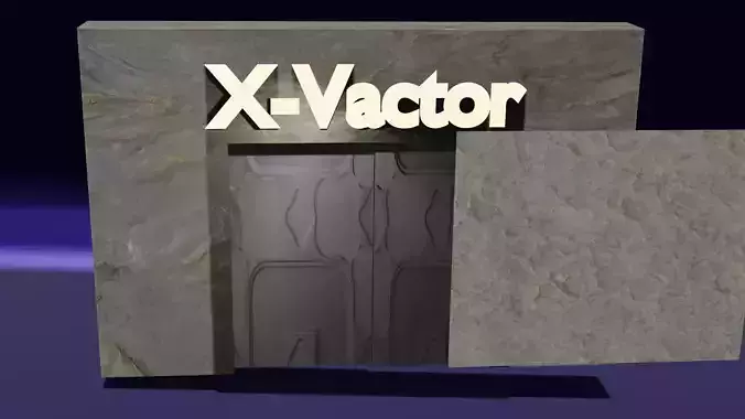 X-Vactor Stone Gate 3D Model
