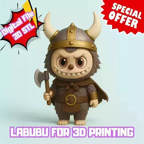 Labubu Viking