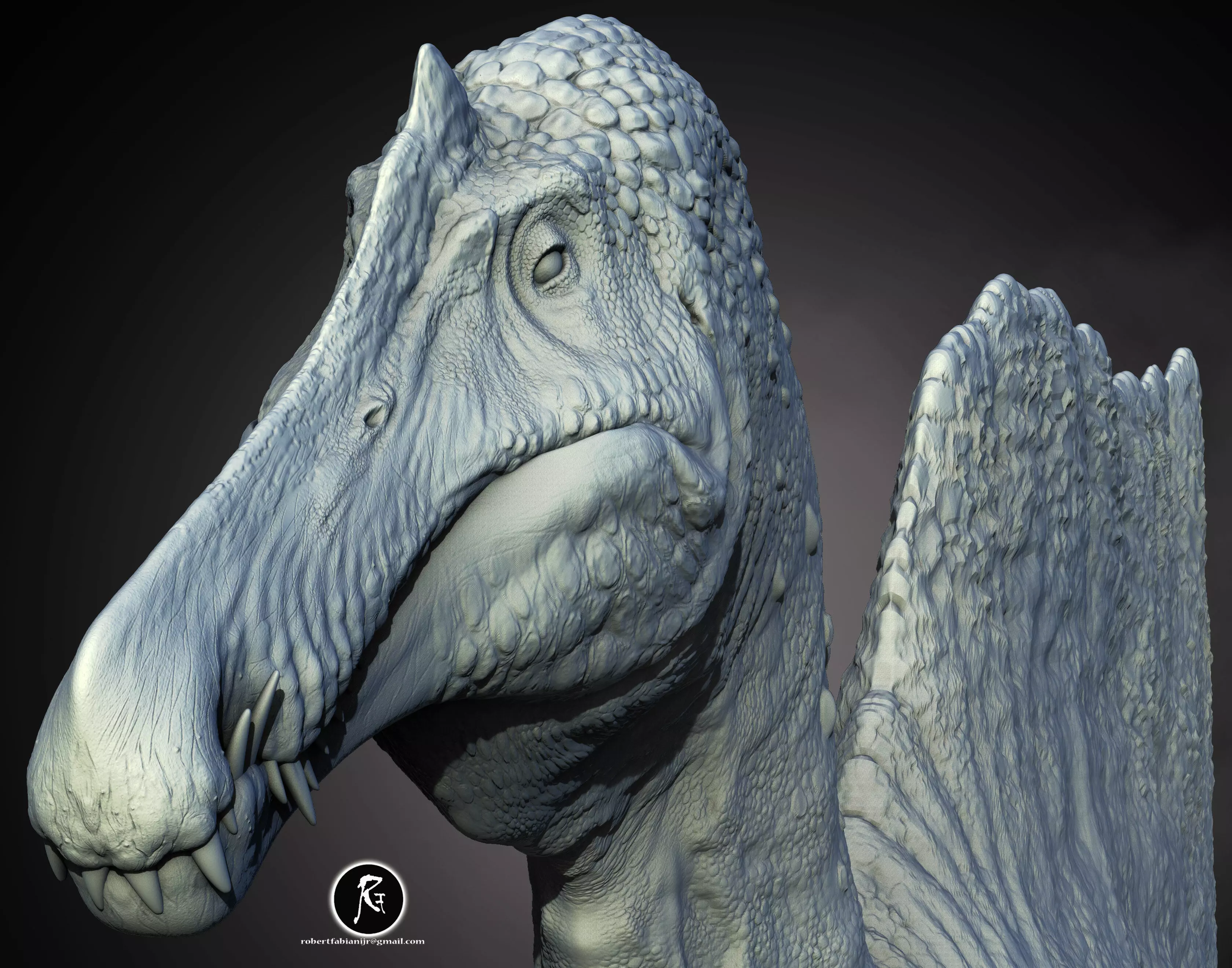 Spinosaurus 2023 3D print model_0