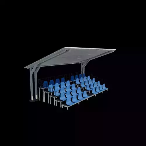 bleacher module  3D model