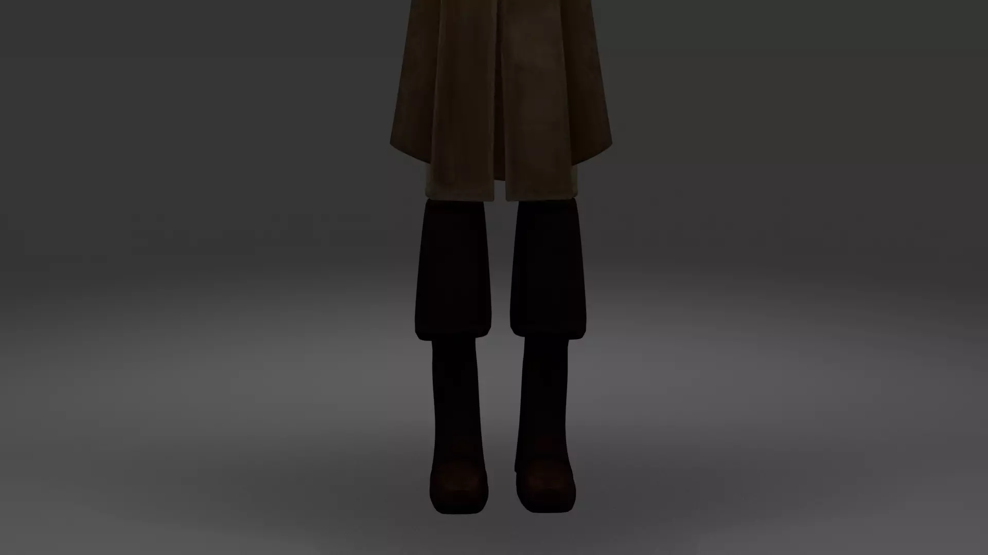 Mace Windu Clone Wars Style Low-poly 3D model_8