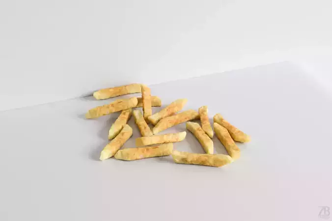 Fries 3D model