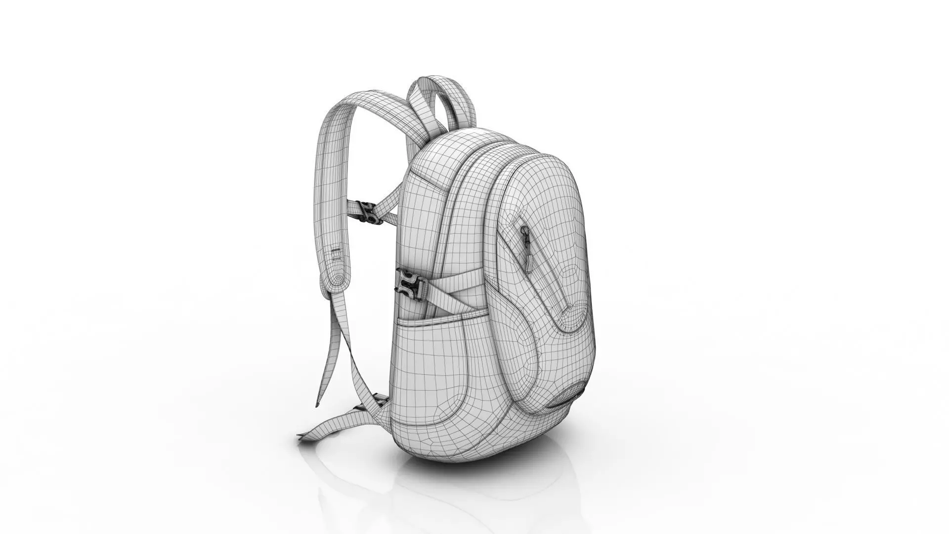 Backpack  3D model_8