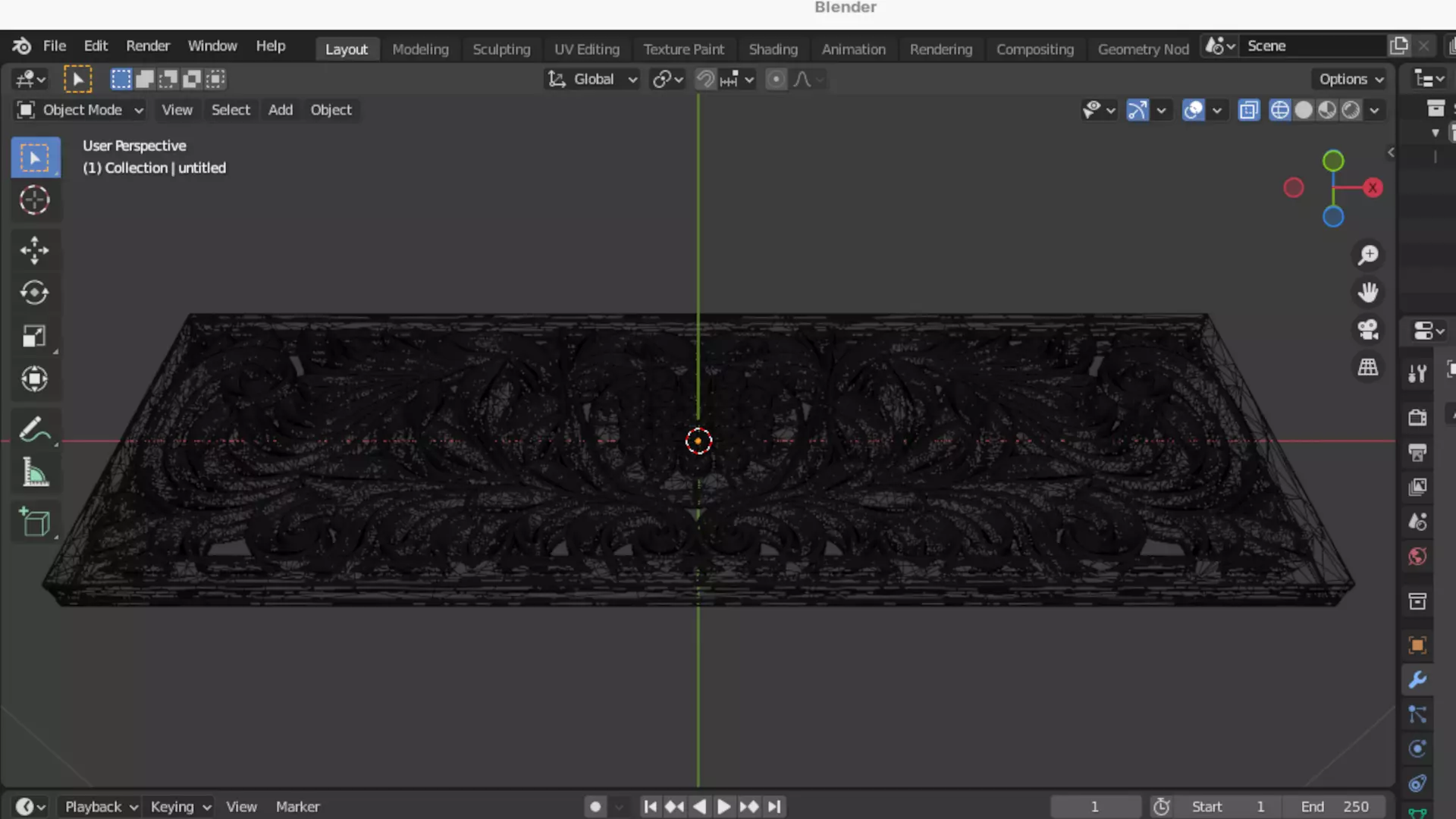 carved classic decorative ornament cnc 3d printing stl 32 3D print model_8